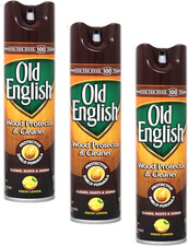 Old English Aerosol Wood Protector & Cleaner, Fresh Lemon 12.50 Oz (Pack of 3) picture