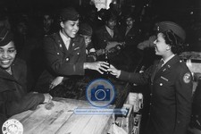 6888TH U.S. ARMY AFRICAN AMERICAN POSTAL DIRECTORY BATTALION AT BAR 4X6 POSTCARD picture