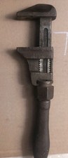  Antique  Bemis & Call Pipe Wrench Smooth Jaw PLY Plymouth Locomotive Works 1907 picture