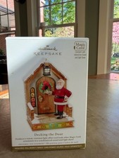 2011 Hallmark Keepsake Decking the Door Ornament Magic NEW picture