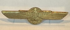 Rare Vtg Boeing Pilot Wings Badge MAG Hallmark Flight Crew Uniform picture