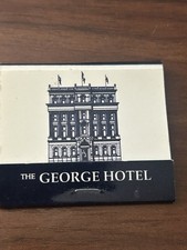 The George Hotel ~ Edinburgh UK ~ InterContinental Hotel ~ Vintage Matchbook ~ picture