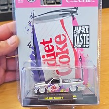 Coca-Cola Diet Coke 1995 GMC Sonoma 1:64 Diecast Truck Reproduction picture