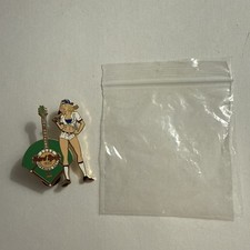 HARD ROCK CAFE Pin Los Angeles 2005 Baseball Opening Day Sexy Blonde Girl LE 300 picture