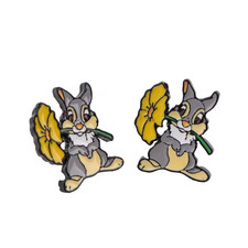 Disney Bambi Thumper the Rabbit Stud Earrings New picture