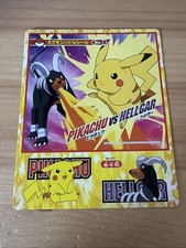 Pokemon Battle Sticker No. 1 Pikachu vs Houndoom Nagatanien Promo picture