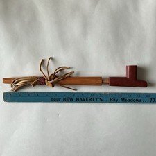 Native American Indian Sioux Pipestone Plains Pipe 15.5
