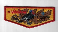 OA 37 Te'Kening WWW Flap RED Bdr. Southern New Jersey NJ [FBL-3056] picture