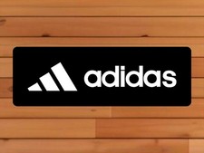 ADIDAS Aluminum Sign 12in x 36in - Sports Sign Wall Art Collectors picture