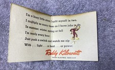 VTG. 1946 REDDY KILOWATT PIN picture