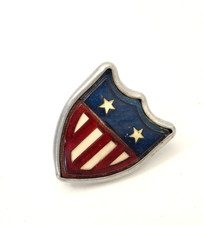 Vtg Kastar Inc New York Shield License Plate Topper Reflector Flag Emblem As-Is picture