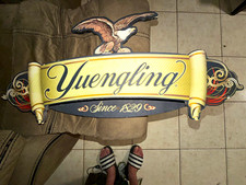 Vintage and collectible Yuengling Beer Bar Sign ONLY SIGN OF ITS KIND picture
