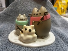 Pusheen Stormy Snow Day Vinyl Figure Snowman Kitty Cat Winter 2018 Exclusive (p) picture