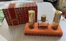 VTG 1960s Revlon Ultima Eau de Toilette, Parfum, Perfume Bottles Set In Box picture