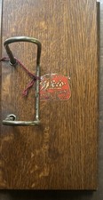 VINTAGE WEIS OAK RECEIPT, LEDGER, ADDRESS ORGANIZER, STATEMENT HOLDER picture