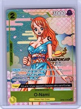 One Piece O-Nami Nami OP06-101 2nd Anniversary Championship 25-26 Promo NM picture