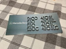 1974 Mercedes-Benz S-class SL 450 280 240 diesel sales brochure ORIGINAL picture