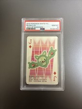Pokémon 2010 White P/C Reuniclus POP 6 Jack Of Diamonds PSA 10 picture