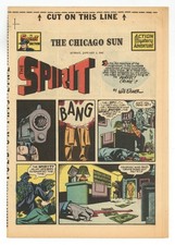 Spirit Weekly Newspaper Comic Jan 5 1947 FN- 5.5 picture