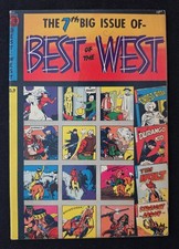 BEST OF THE WEST #7 Featuring Ghost Rider Magazine Enterprises 1953 Dick Ayers picture