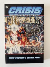 CRISIS On Infinite Earths- TPB - 1st Printing-DC-2000- George Perez,Marv Wolfman picture