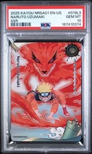 2025 #019L3 NARUTO UZUMAKI PSA 10 picture