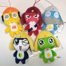 BANPRESTO Sgt. Frog Keroro Plush Set of 5 Japan import NEW picture