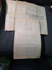 1946 WWII US Navy Daily Blast Shipboard Newspaper Lot Original Cartoons Ephemera picture