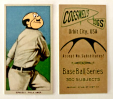 T206 Mr. Spacely 2-Sided T206 Tobacco Parody Card | Chief Bender picture