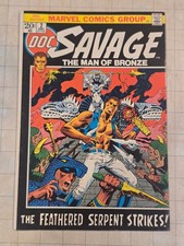 Doc Savage 2 The Man Of Bronze Marvel Comics picture