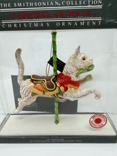 Vintage 1988 Kurt Adler Smithsonian Collection Cat Ornament picture