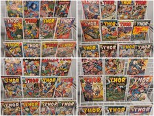 Thor 184-229 + 236 237 Lot Run Marvel Comics MVS issues intact picture
