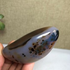 79mm Natural aquatic plants agate pretty Crystal specimens 119g A1957 picture