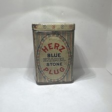 Vintage Collectable Herz Spark Plug Tin 1900s N.Y New York Made In USA picture