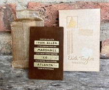 Vintage Edith Taylor Dresses Advertising IVAN ALLEN MARSHAL CO Mirror W/ Box  picture