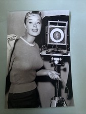 Ingrid Goude Miss Sweden 1956 Swedish Actress/Model 4x6” Color Photograph picture
