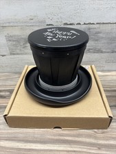 Longaberger Rare Happy New Year Collector's Basket Top Hat Basket Black picture