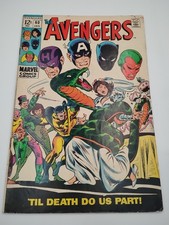 The Avengers #60 (Marvel Comics January 1969) Till Death do Us Part (mid) vtg picture