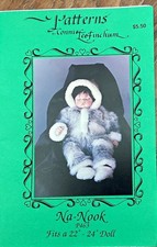 Patterns by Connie Lee Finchum Na-Nook P463 Doll Sewing Pattern Fits 22