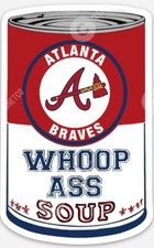 Atlanta Fans Soup MAGNET - Georgia Baseball picture