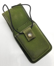 USGI Military Bianchi Green Radio Pouch Pocket with Swivel US Army USED picture