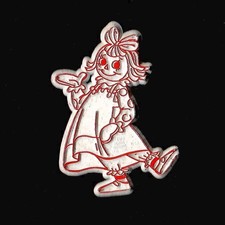 Raggedy Ann Vtg Novelty Magnet Rubber Fridge '70s picture