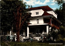WALDKURHAUS WALDLUST, Deutsche Bundespost, BERNECK, Krep Postcard picture