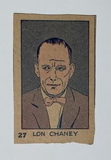 LON CHANEY 1926 W512 SILENT MOVIE STARS STRIP CARD Original picture