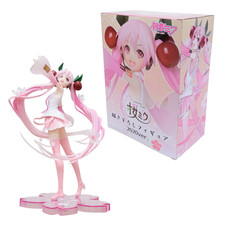 NEW *DISTRESSED BOX* Vocaloid Sakura Miku (Newly Written 2020 Ver.) Prize Figure picture
