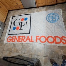 Vintage Authentic GF General Foods International Flag picture