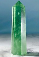 RARE GREEN EXCEPTIONAL GLASSY GEMY FLUORITE  COLORFUL CRYSTAL GEMSTONE +freebies picture