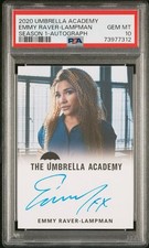 Emmy Raver Lampman 2020 Umbrella Academy Season 1 Auto PSA 10 POP 1 picture
