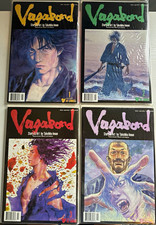 VIZ Comics Vagabond Vol 1-4 English Manga Lot Takehiko Inoue picture