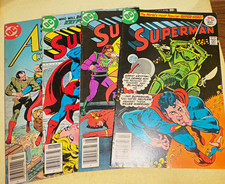 DC Comics - (4) Superman & Action Comics Comic Book Lot - CLEANED AND PRESSED picture
